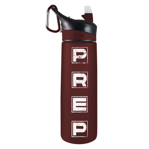 Maroon Frosted Sport Water Bottle