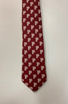 Maroon P Tie
